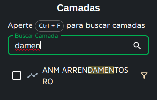 Camada adicionada